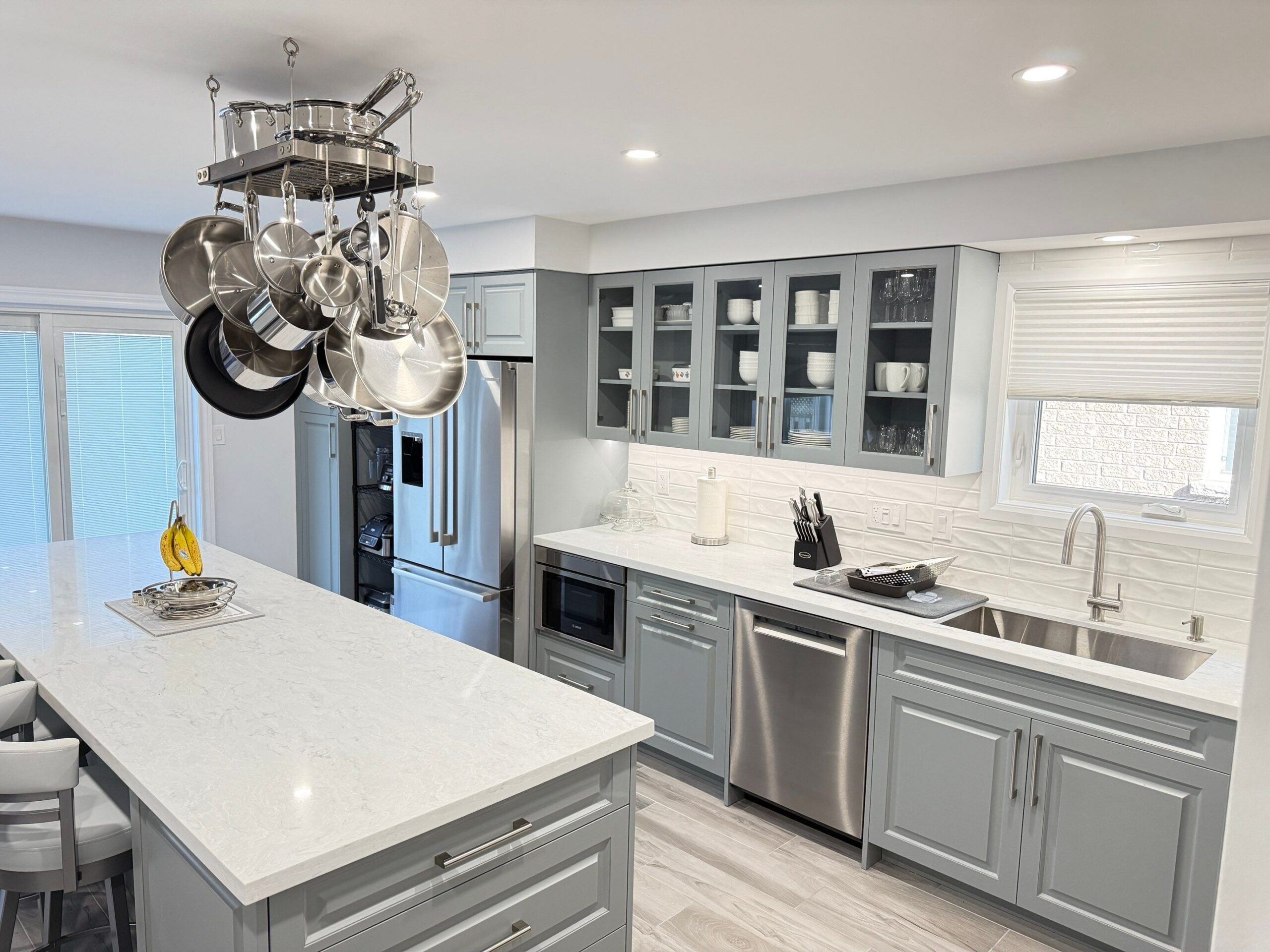 Finished kitchen detail, view 20