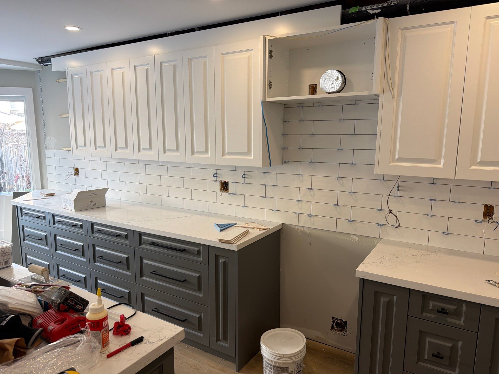 Final fit-out stage before completion