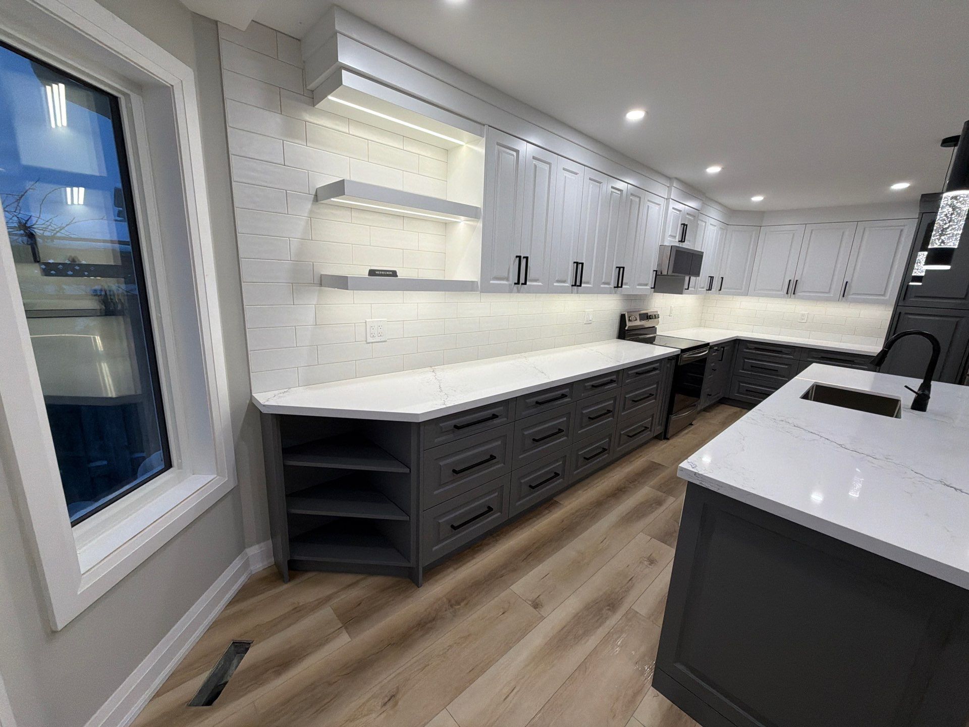 Finished cabinetry detail, view 11