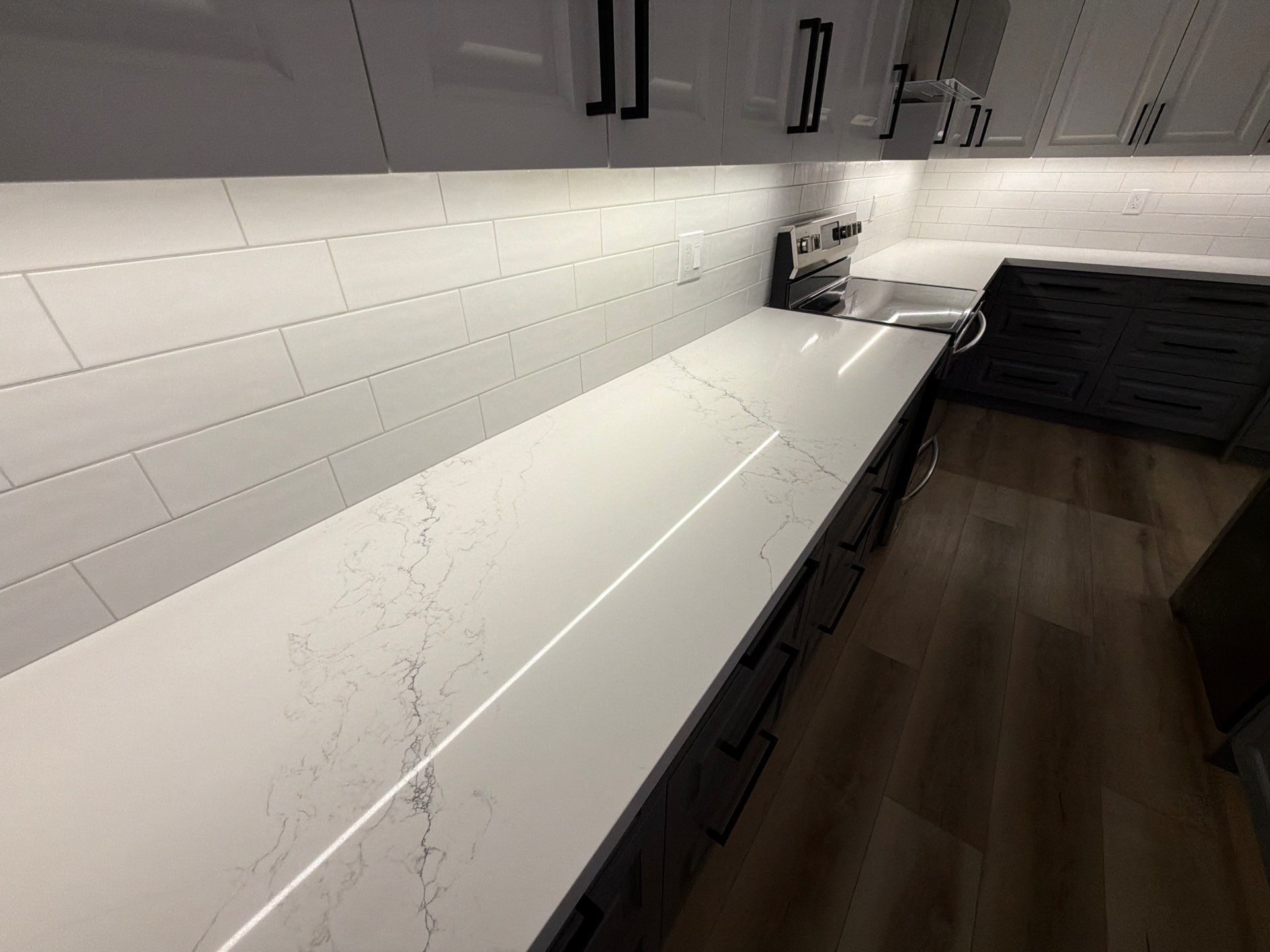 Finished kitchen, view 5