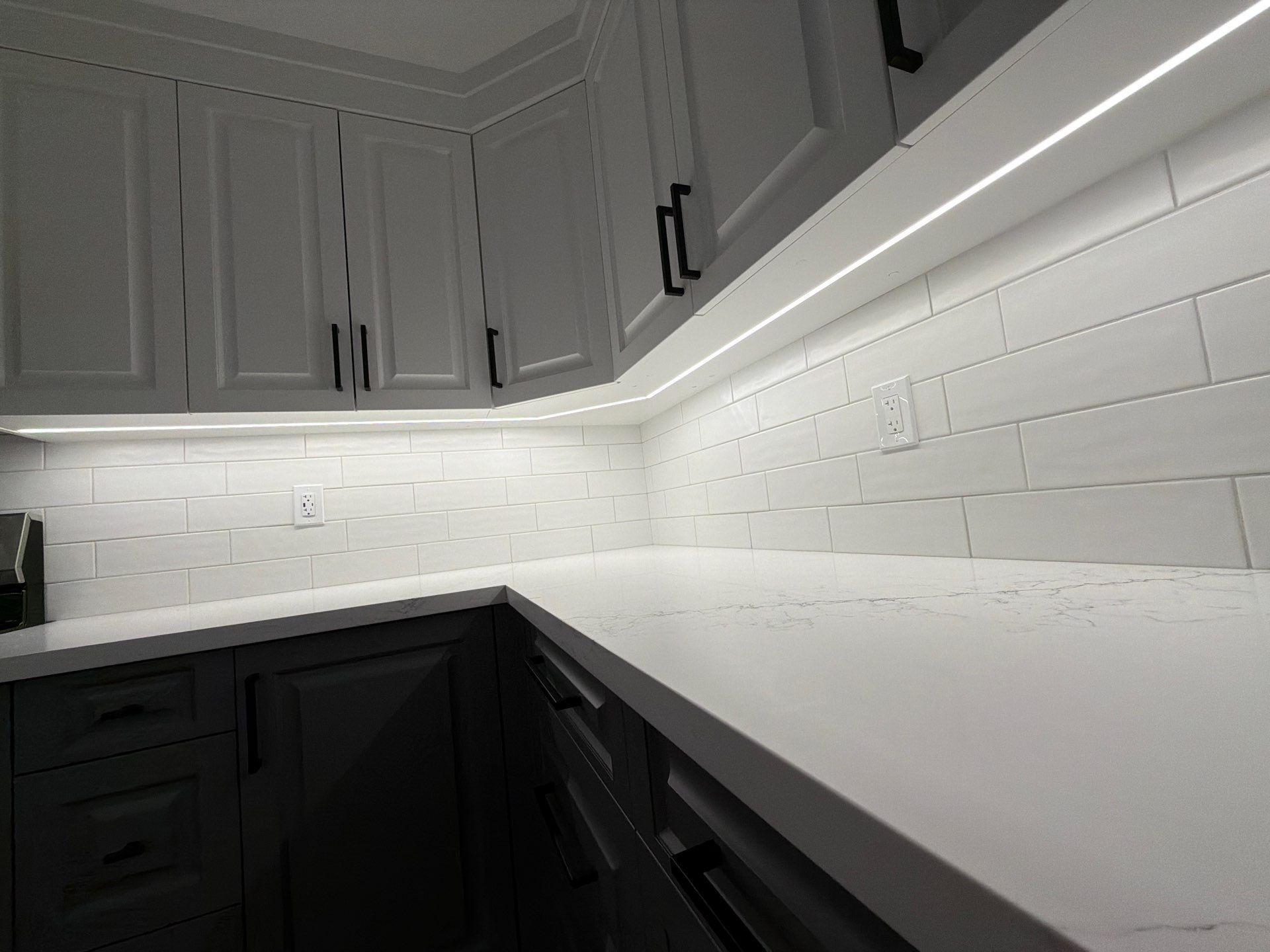 Finished kitchen, view 3