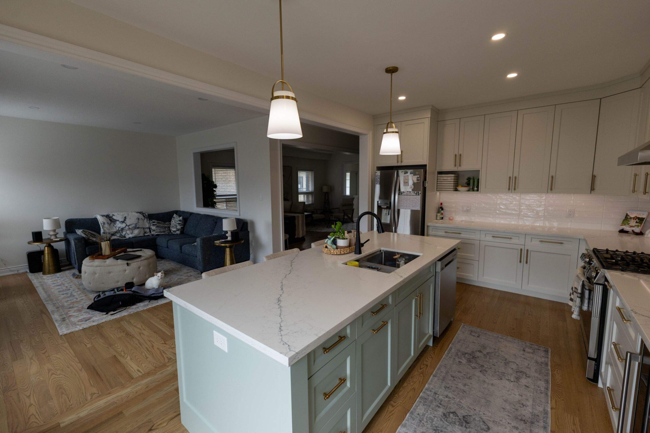 Finished whole home renovation, view 1