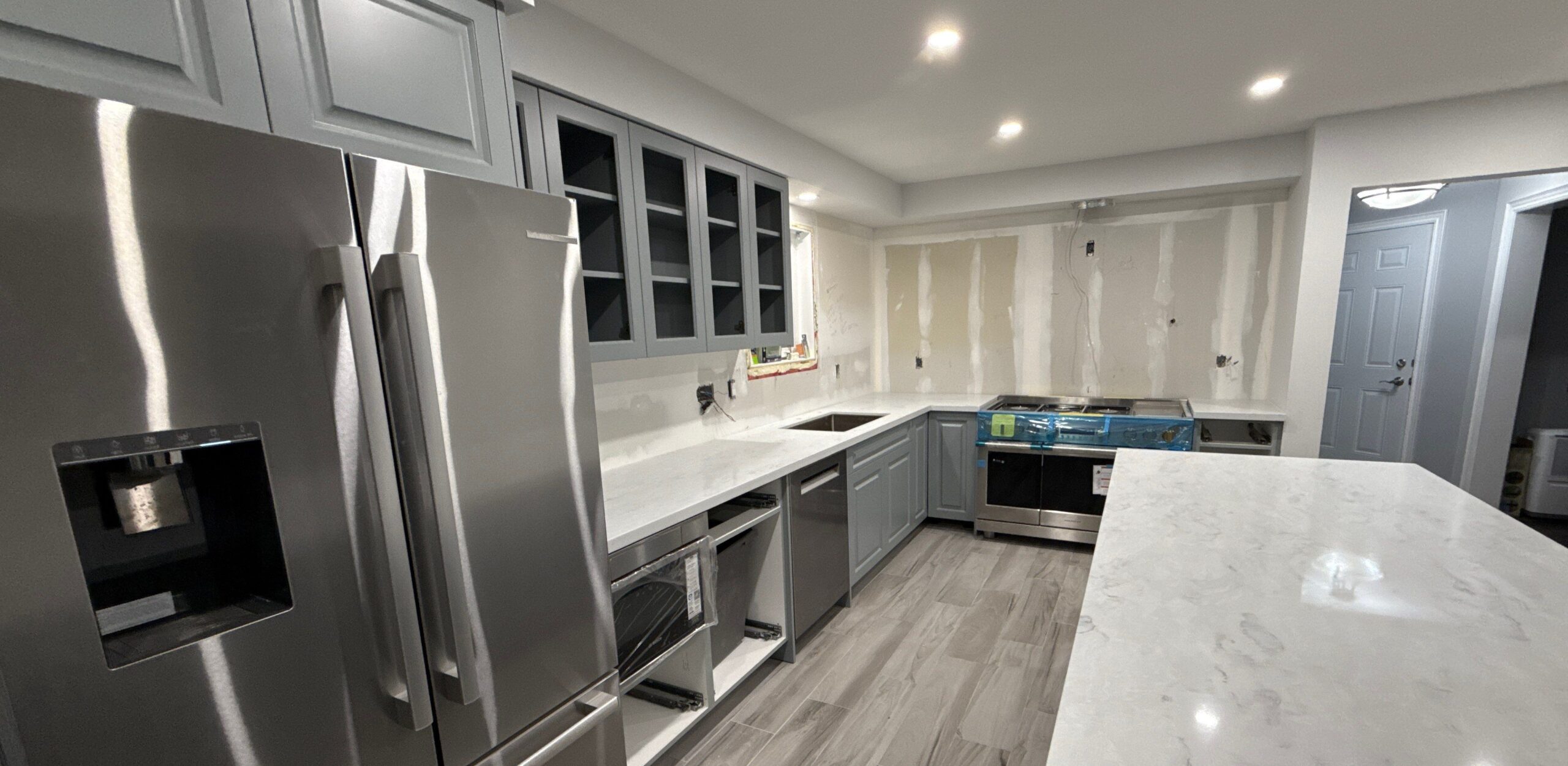 Cabinetry installation, view 24