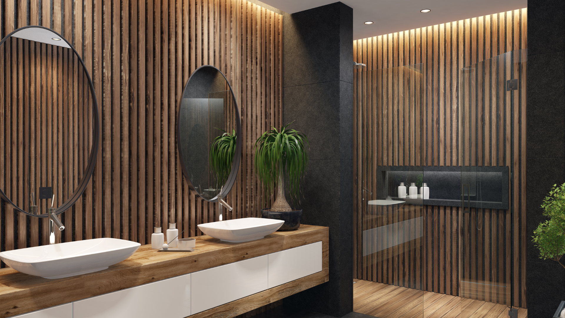 Modern bathroom renovation Oshawa Durham Region