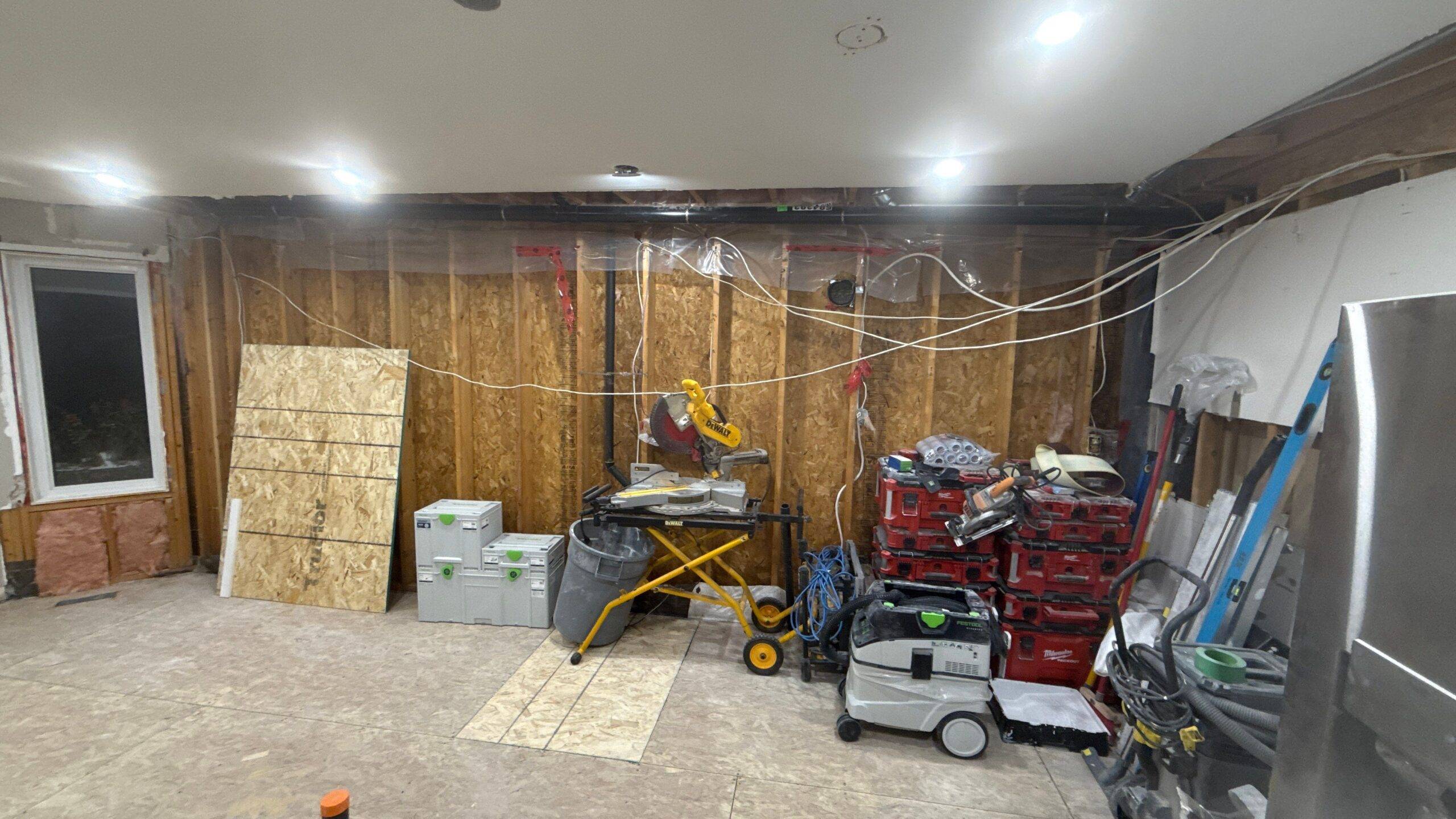 Clean job site end of day daily reset