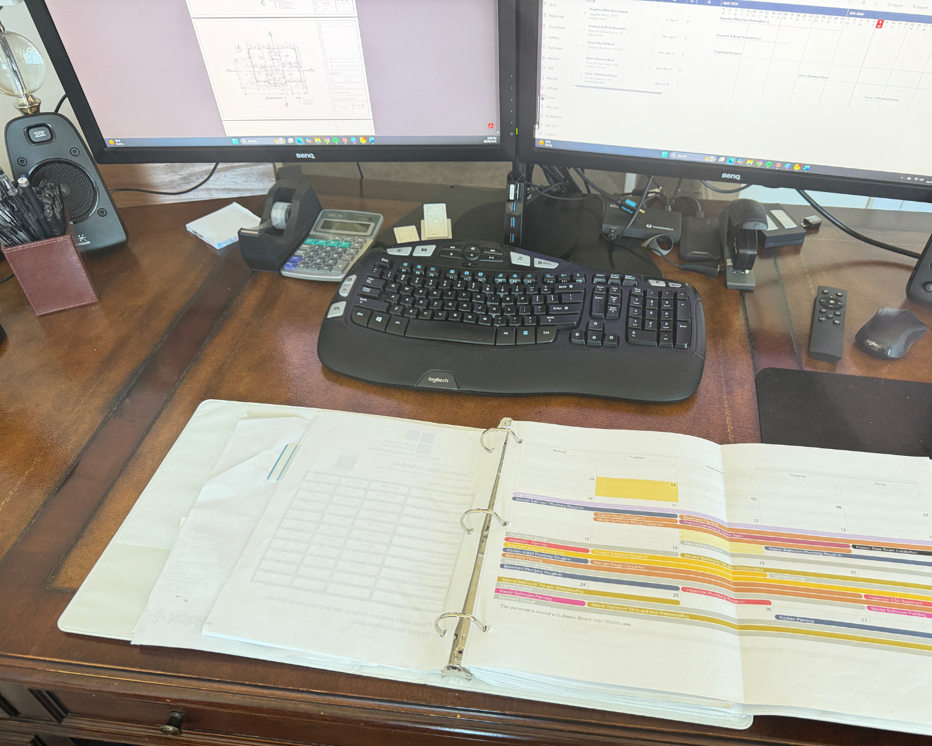 Project schedule and timeline