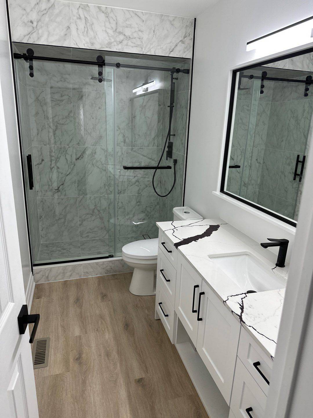 Courtice bathroom renovation detail