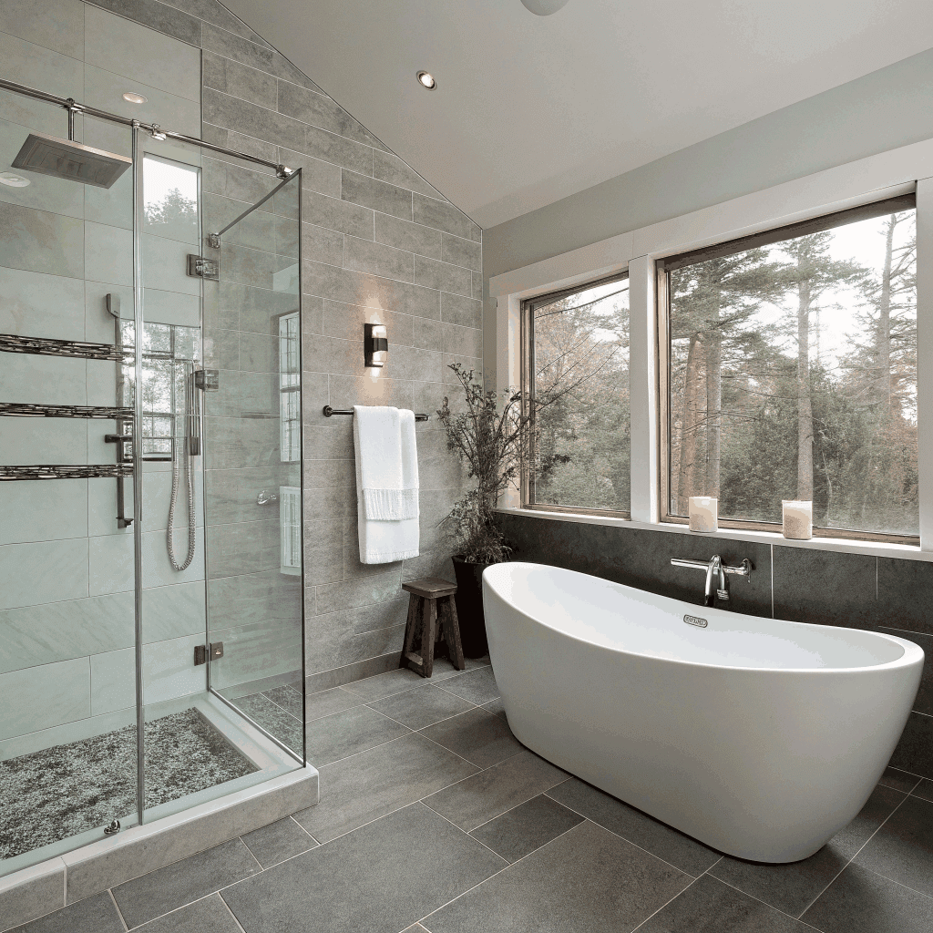 Cornerstone Construction bathroom renovation Durham Region