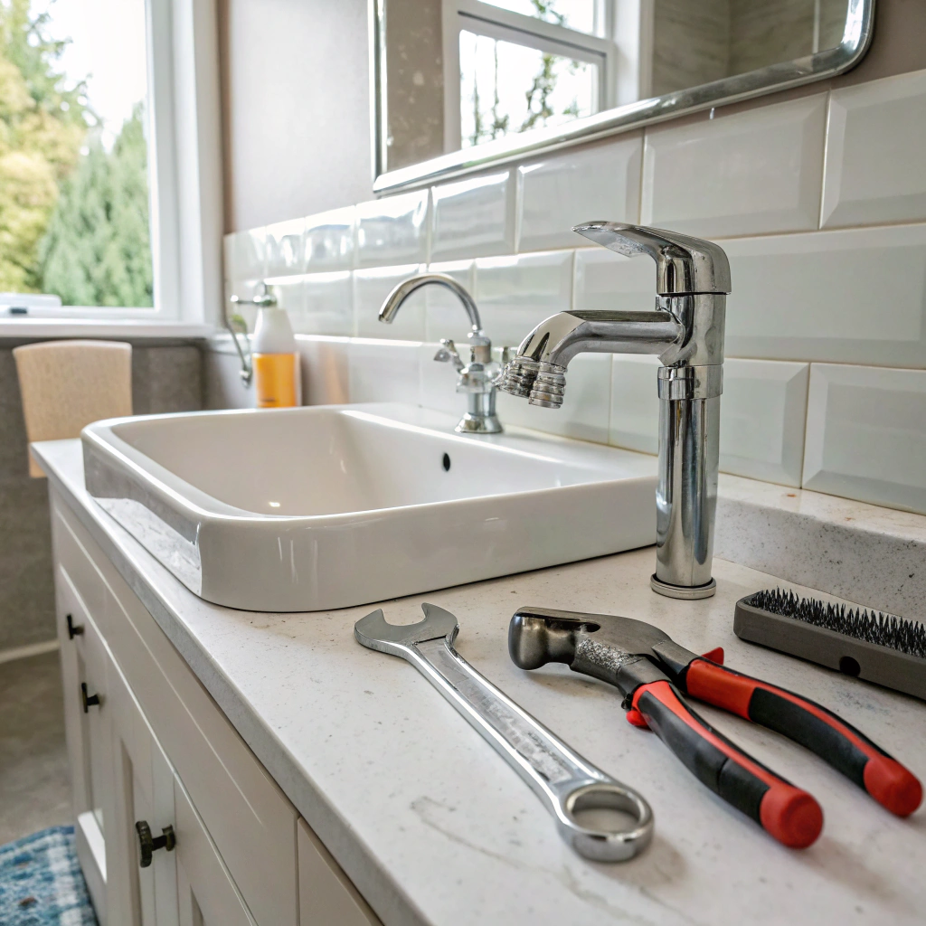 Multi-room renovation kitchen and living room Durham Region