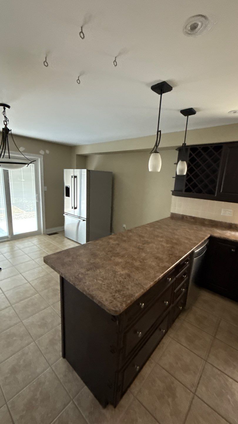 Original kitchen before renovation, view 2