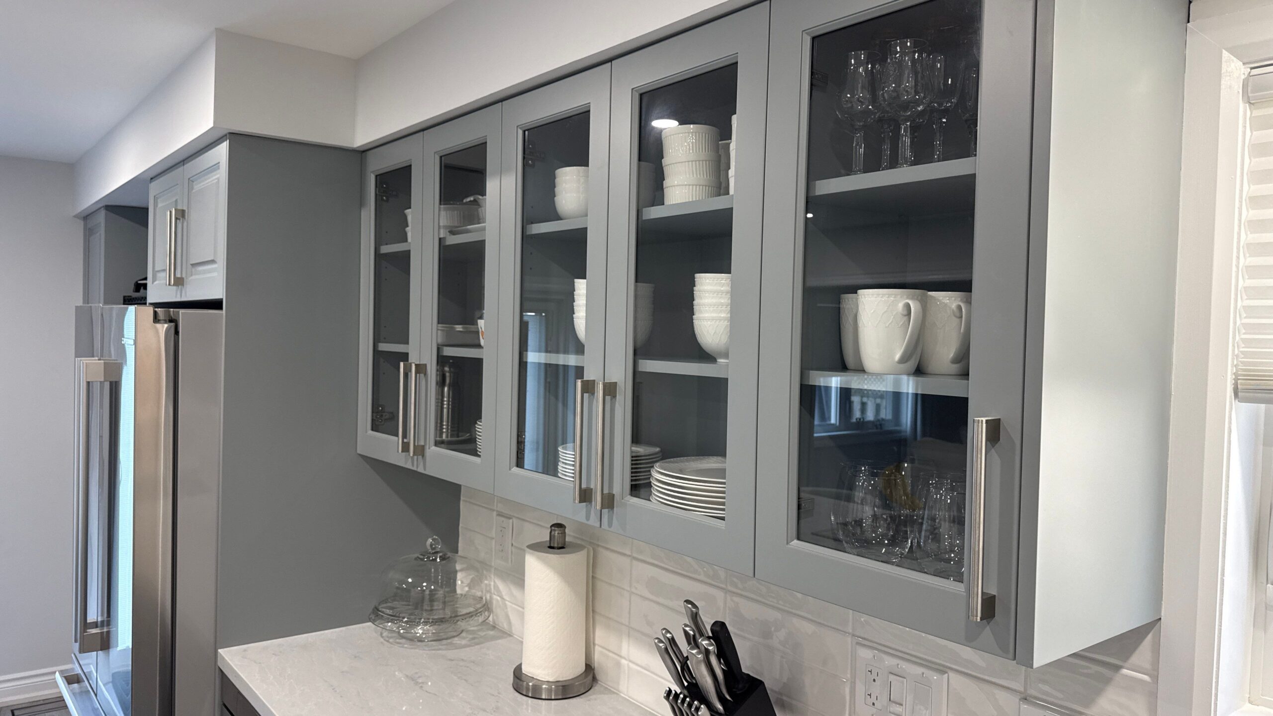 Finished kitchen, view 8