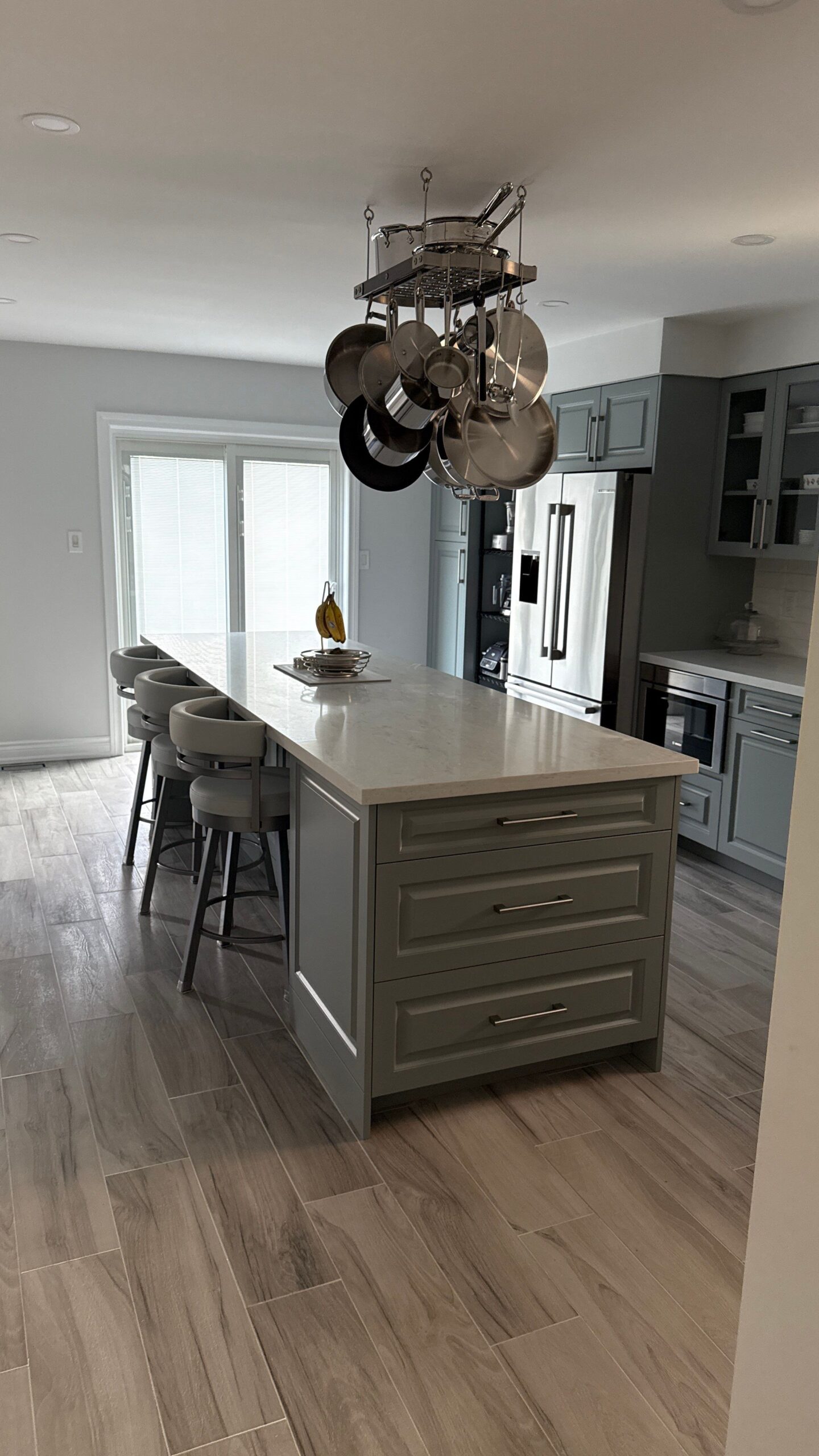 Finished kitchen, view 6