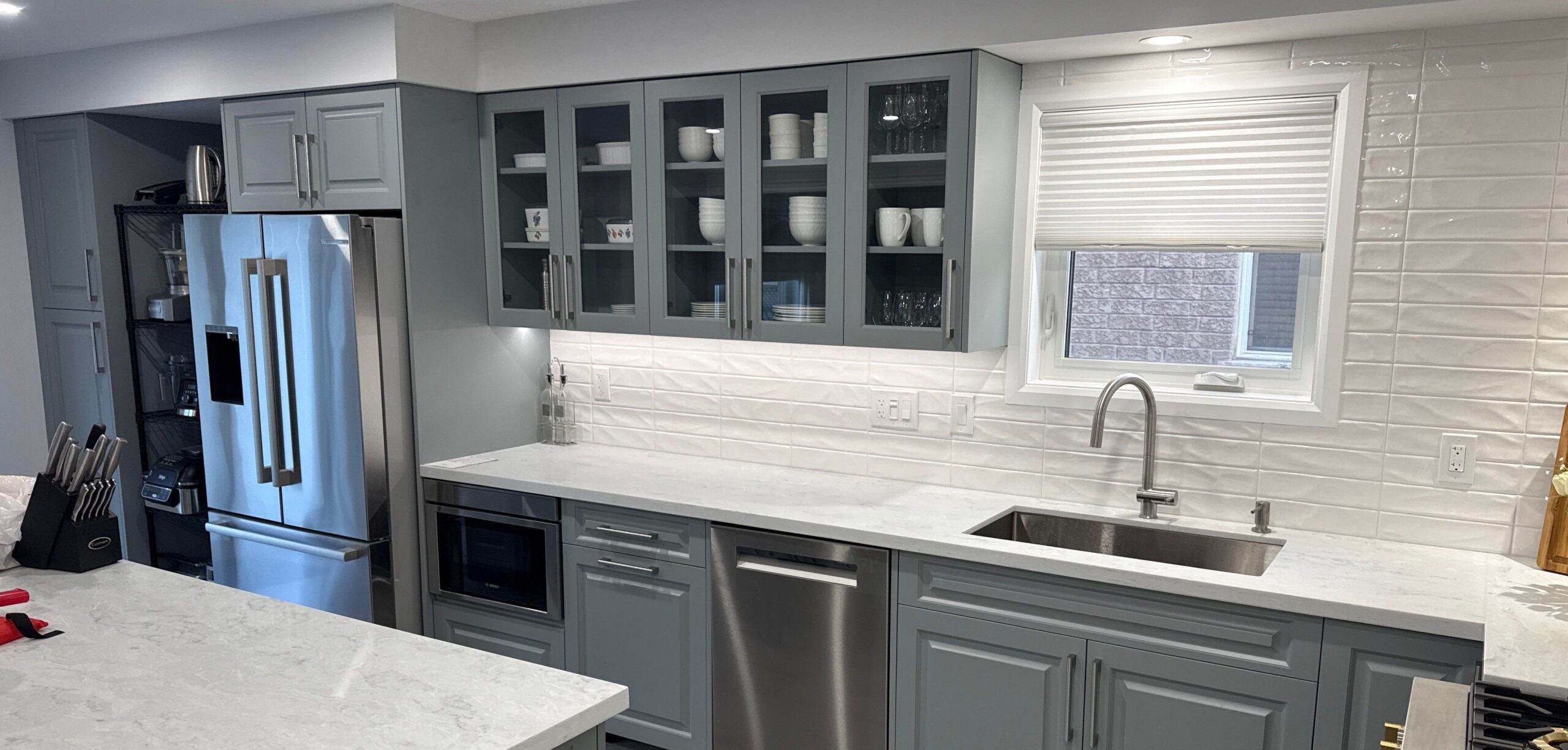 Finished kitchen, view 5