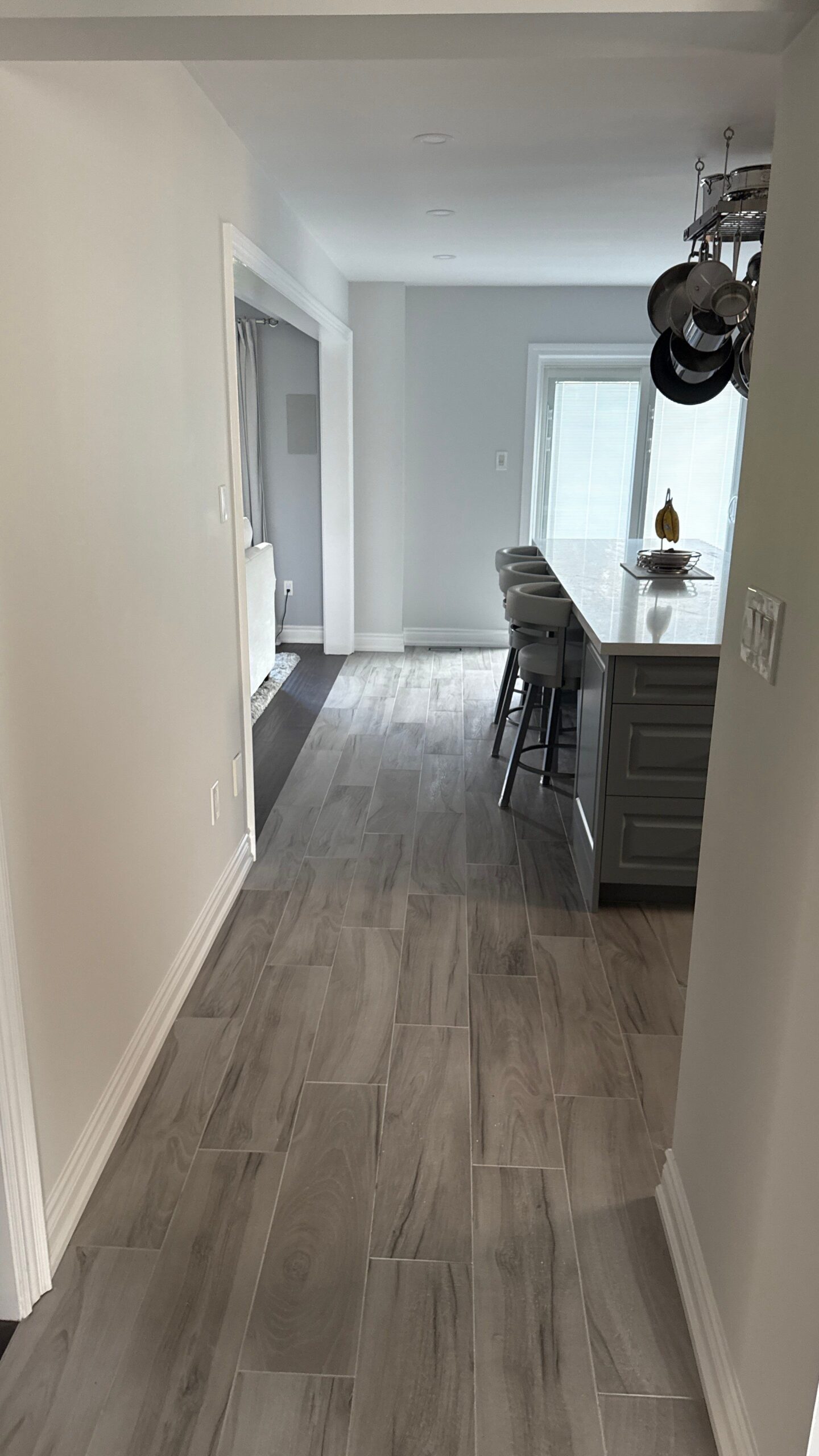 Finished kitchen, view 4