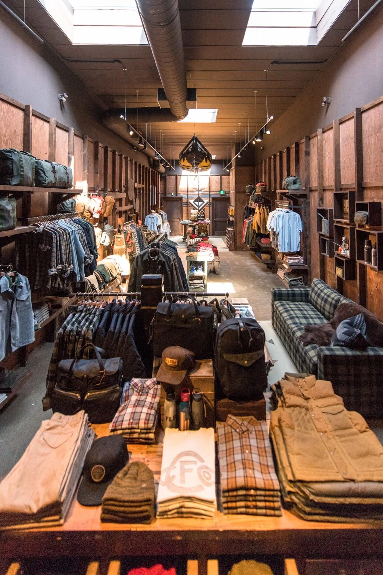 Filson retail store fit-up Durham Region GTA