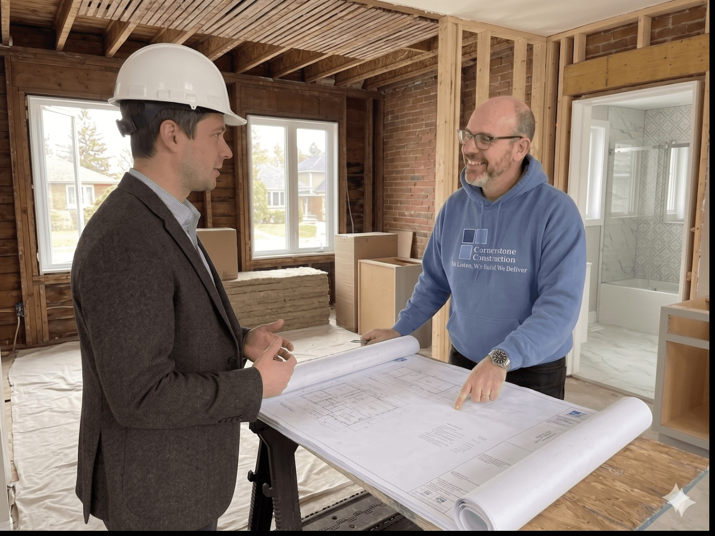 Mike Brock on site