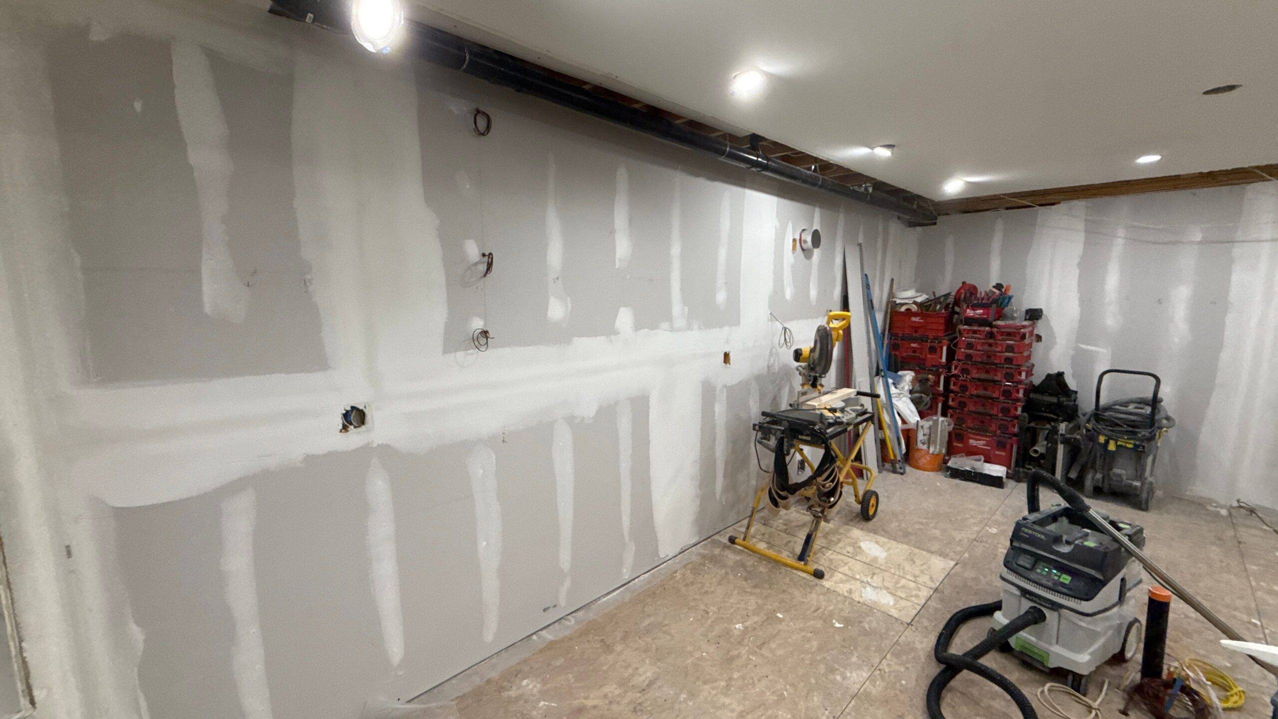 Job site cleaned and reset at end of day