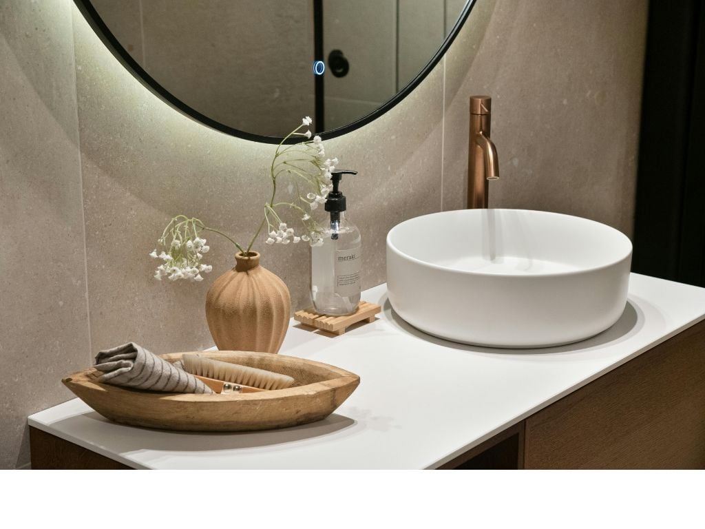 Powder room renovation Durham Region