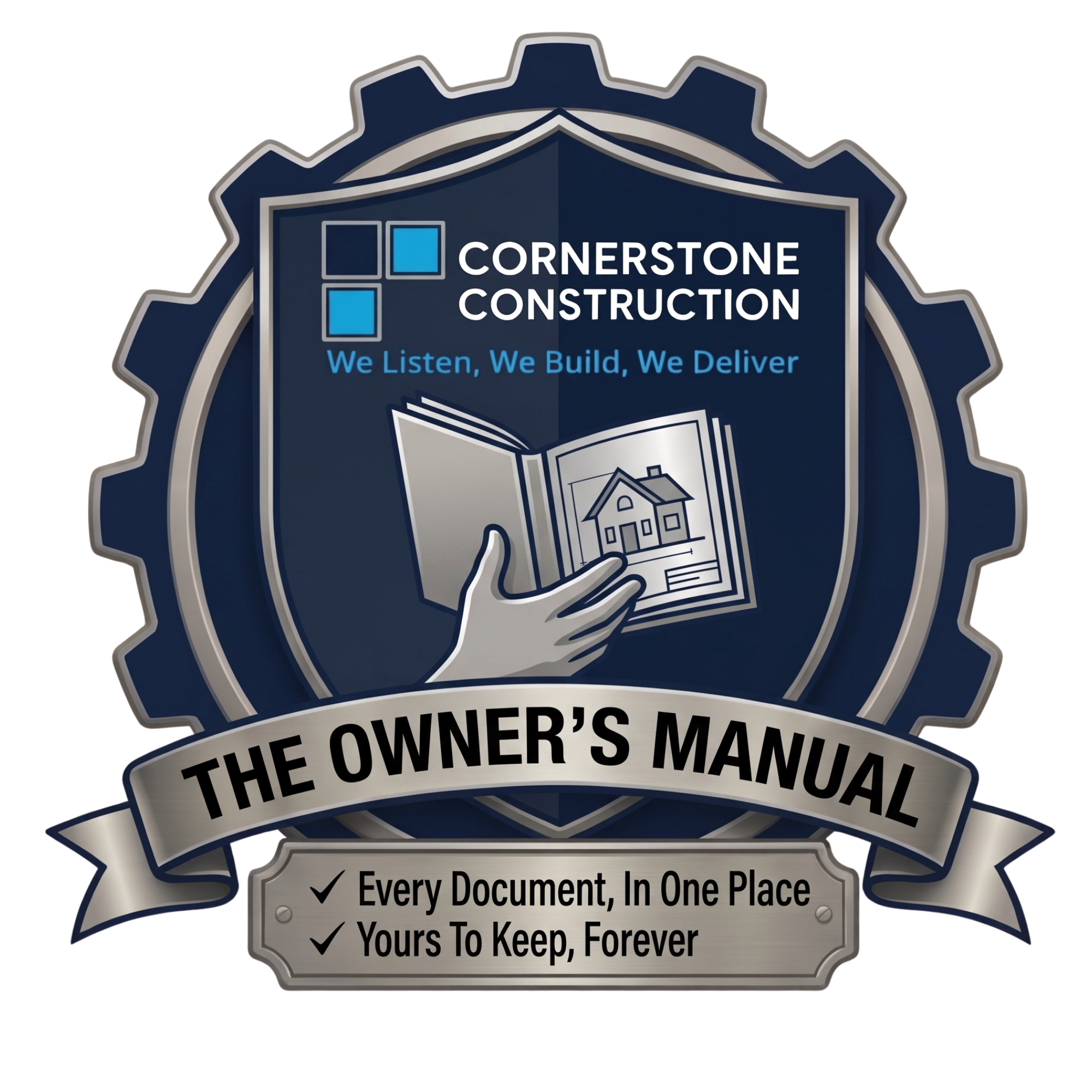 Cornerstone Construction Owner's Manual